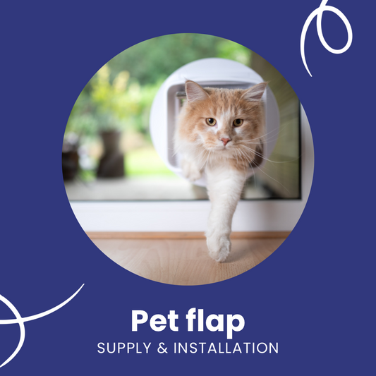 Give your furry friend the freedom they deserve with a professionally fitted pet flap - no more getting up every five minutes to open the door!
